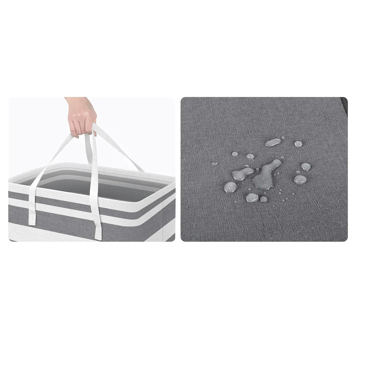 Waterproof Foldable Laundry Hamper Suitable For Bedrooms, Laundry Rooms, Dormitories