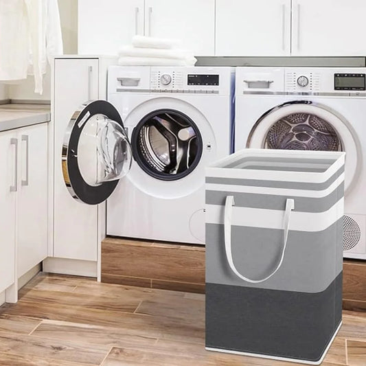 Waterproof Foldable Laundry Hamper Suitable For Bedrooms, Laundry Rooms, Dormitories