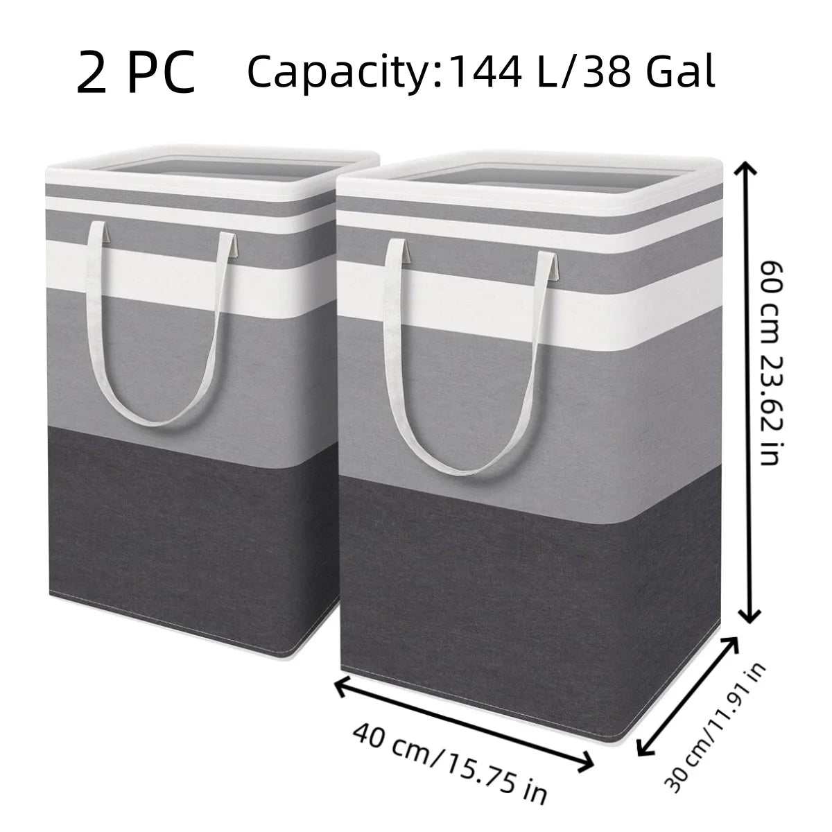 Waterproof Foldable Laundry Hamper Suitable For Bedrooms, Laundry Rooms, Dormitories