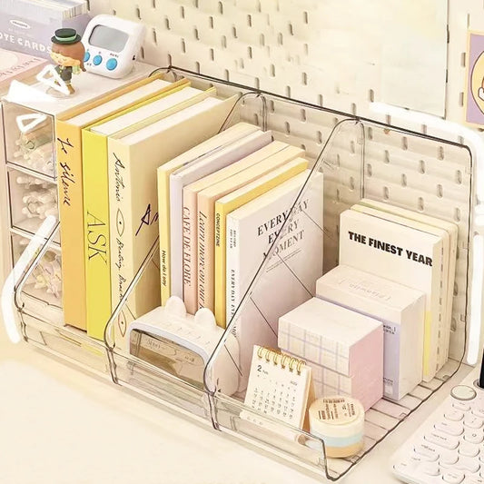 Clear Corner Bathroom Organizer Half Tier Shelf Makeup