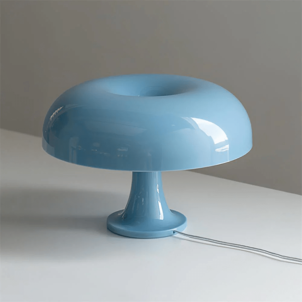 Mushroom Table Lamp Mid Century Modern Colorful Desk Lamp