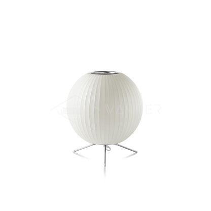 Nelson Tripod Table Lamp Chrome White LED Indoor Lighting