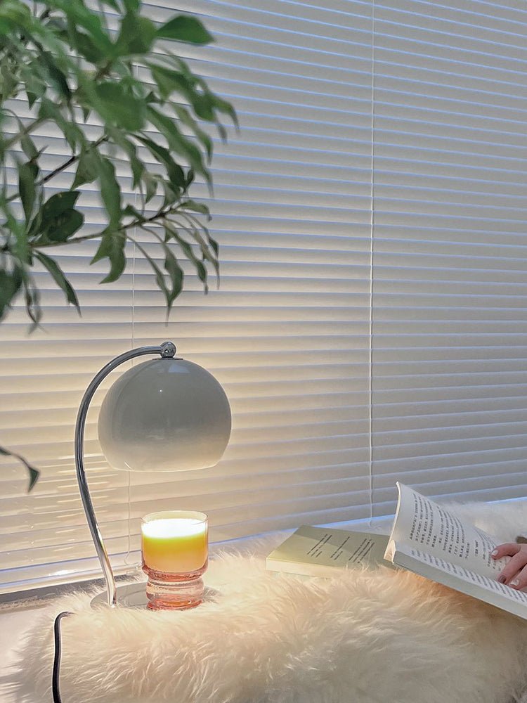 Dennie Warmer with Spherical Design for Safe, Smoke-Free & Flame-Free Fragrance Lamp