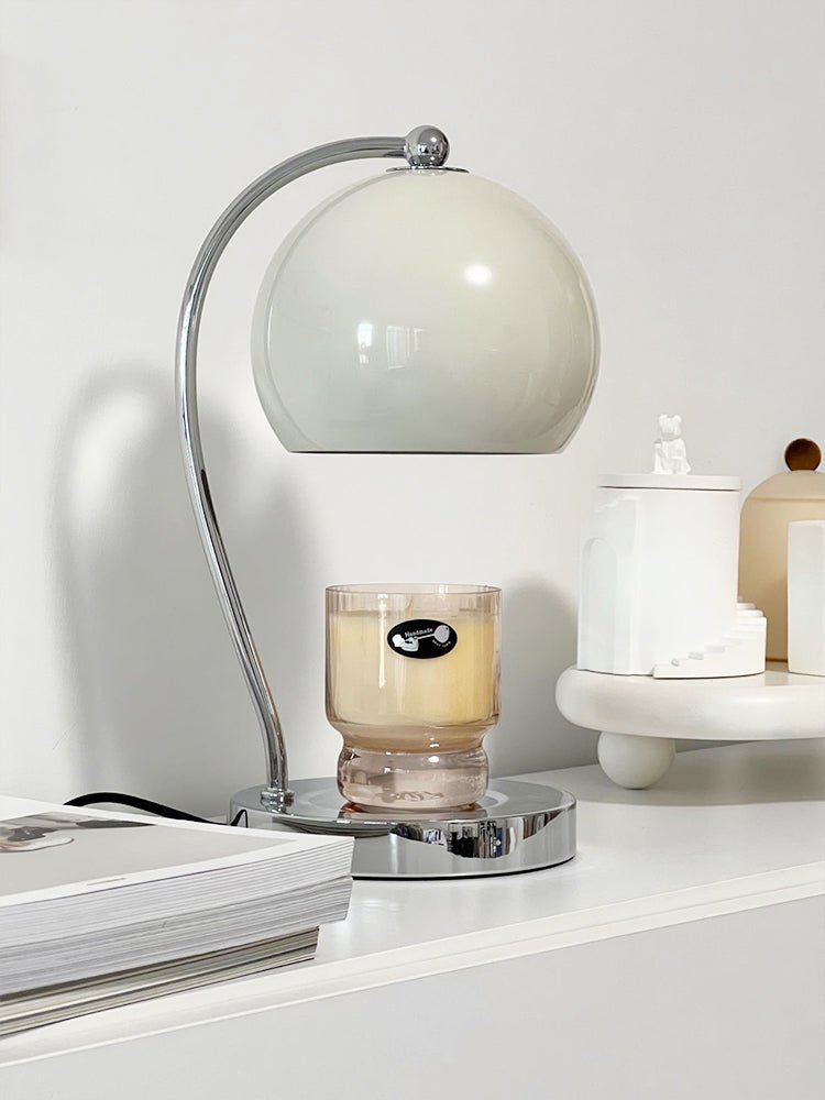 Dennie Warmer with Spherical Design for Safe, Smoke-Free & Flame-Free Fragrance Lamp