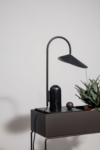 Arum Table Lamp – Elegant Adjustable Light with Marble Base