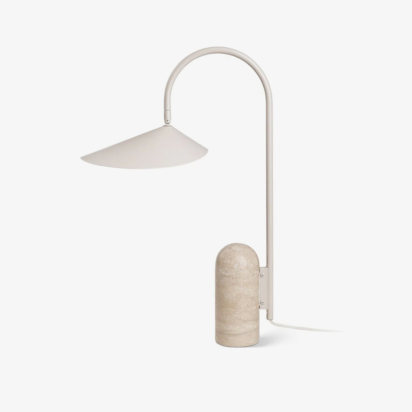 Arum Table Lamp – Elegant Adjustable Light with Marble Base