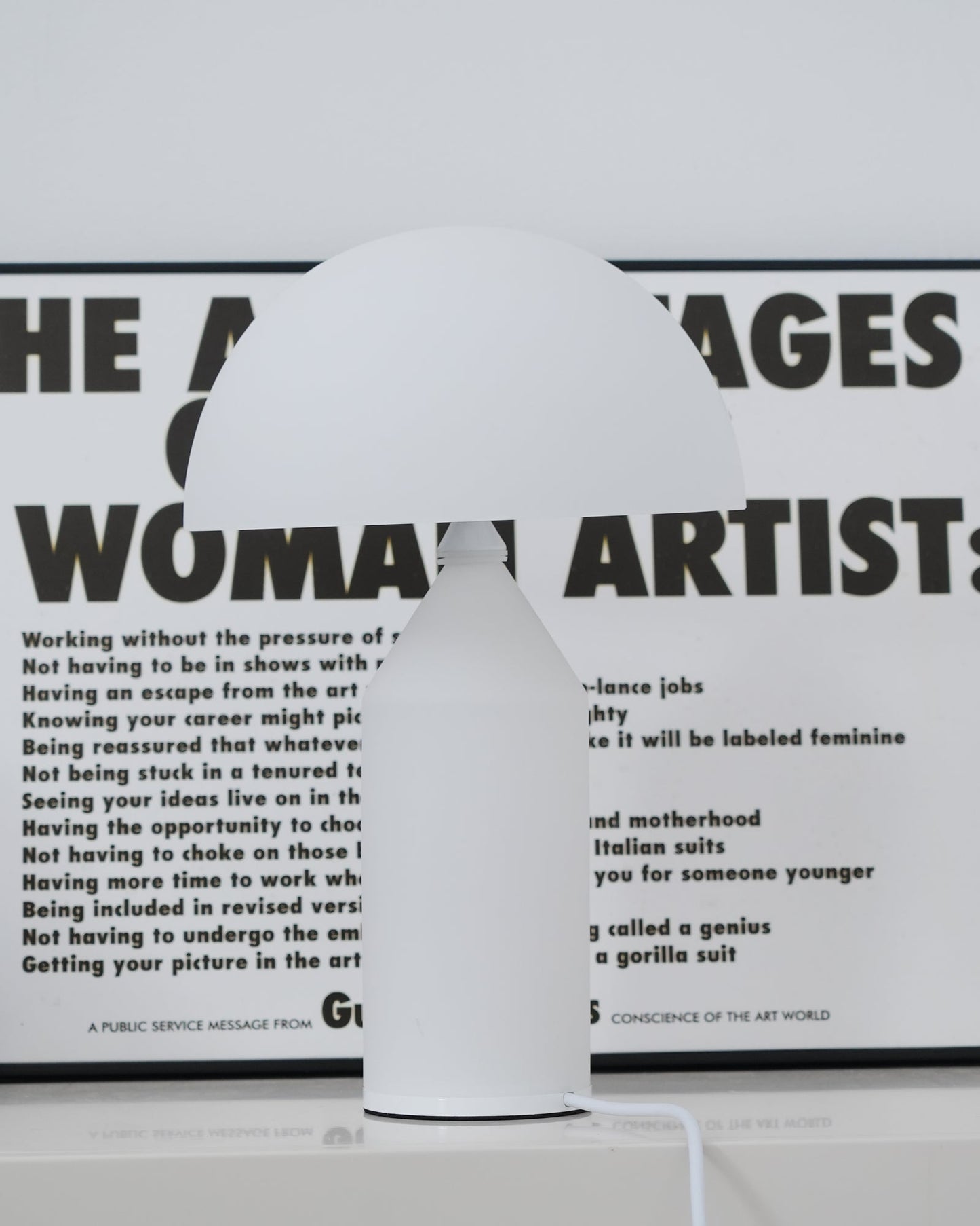 Atollo Glass Table Lamp – Modern Italian Design