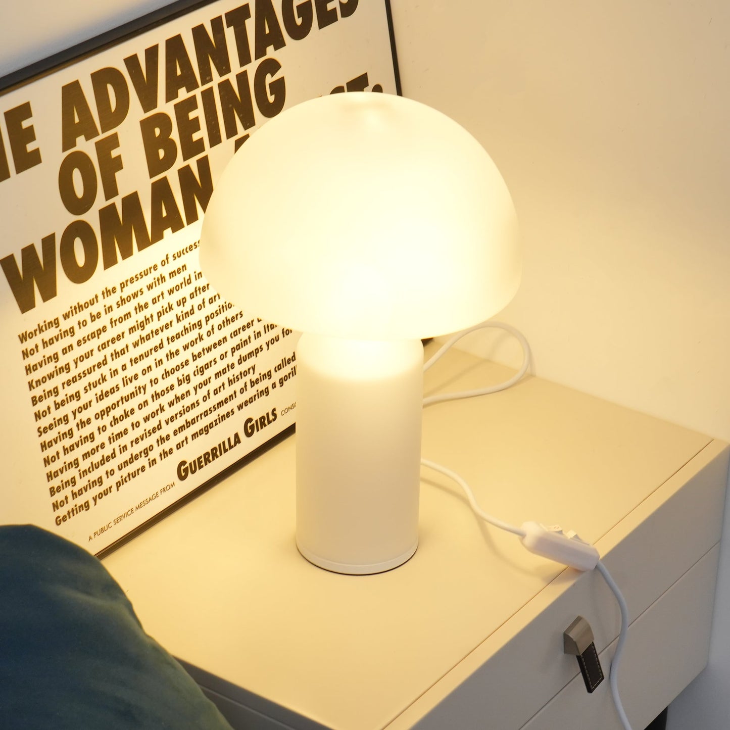 Atollo Glass Table Lamp – Modern Italian Design