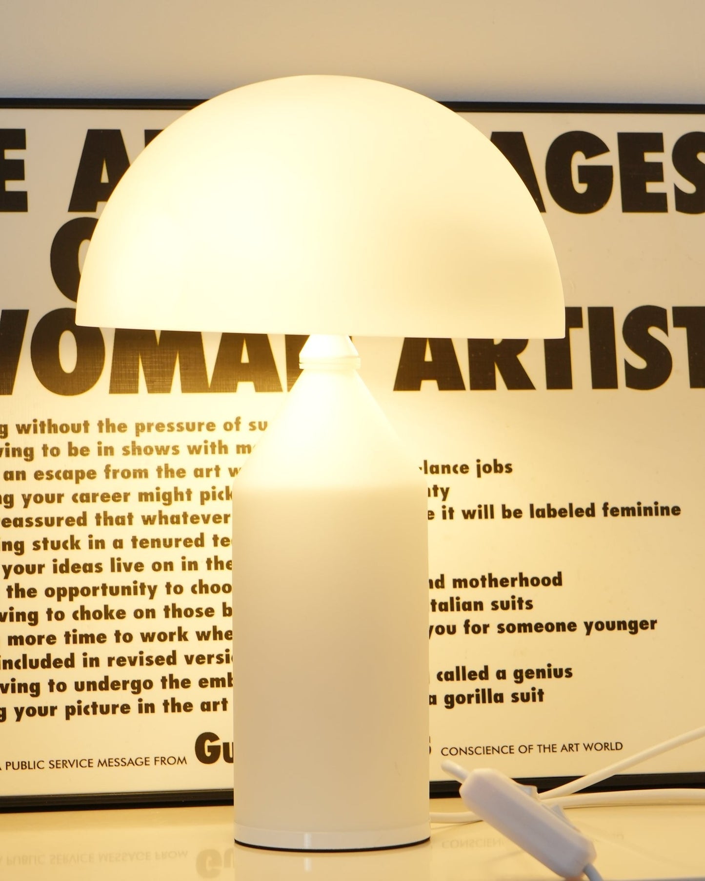 Atollo Glass Table Lamp – Modern Italian Design