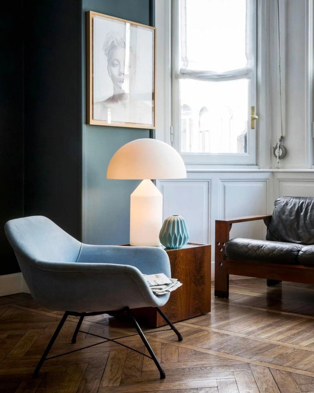 Atollo Glass Table Lamp – Modern Italian Design