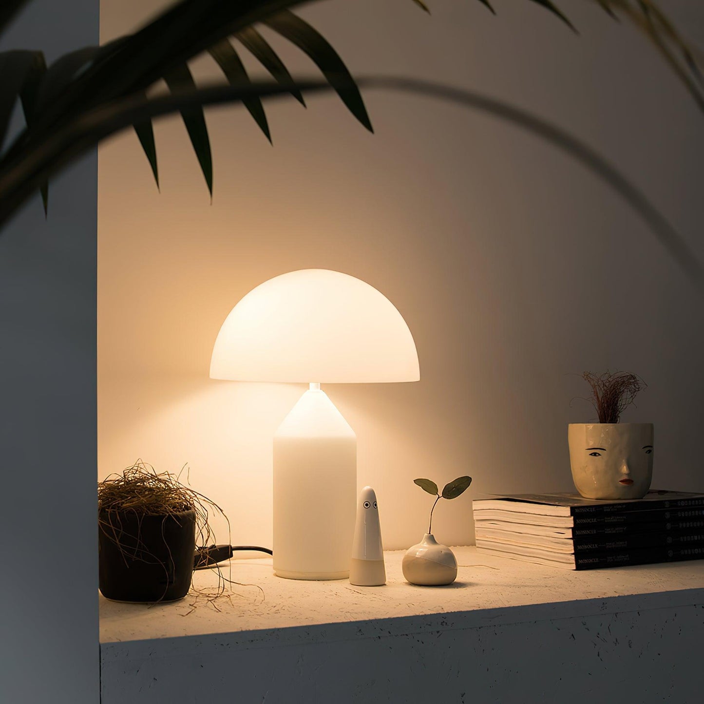 Atollo Glass Table Lamp – Modern Italian Design