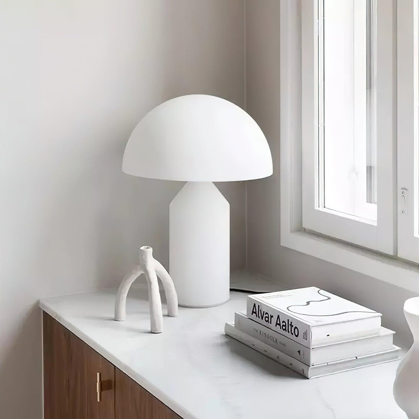 Atollo Glass Table Lamp – Modern Italian Design