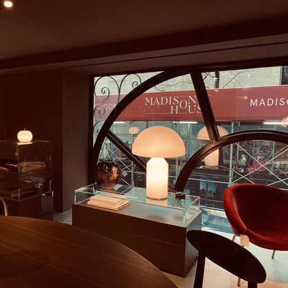 Atollo Glass Table Lamp – Modern Italian Design