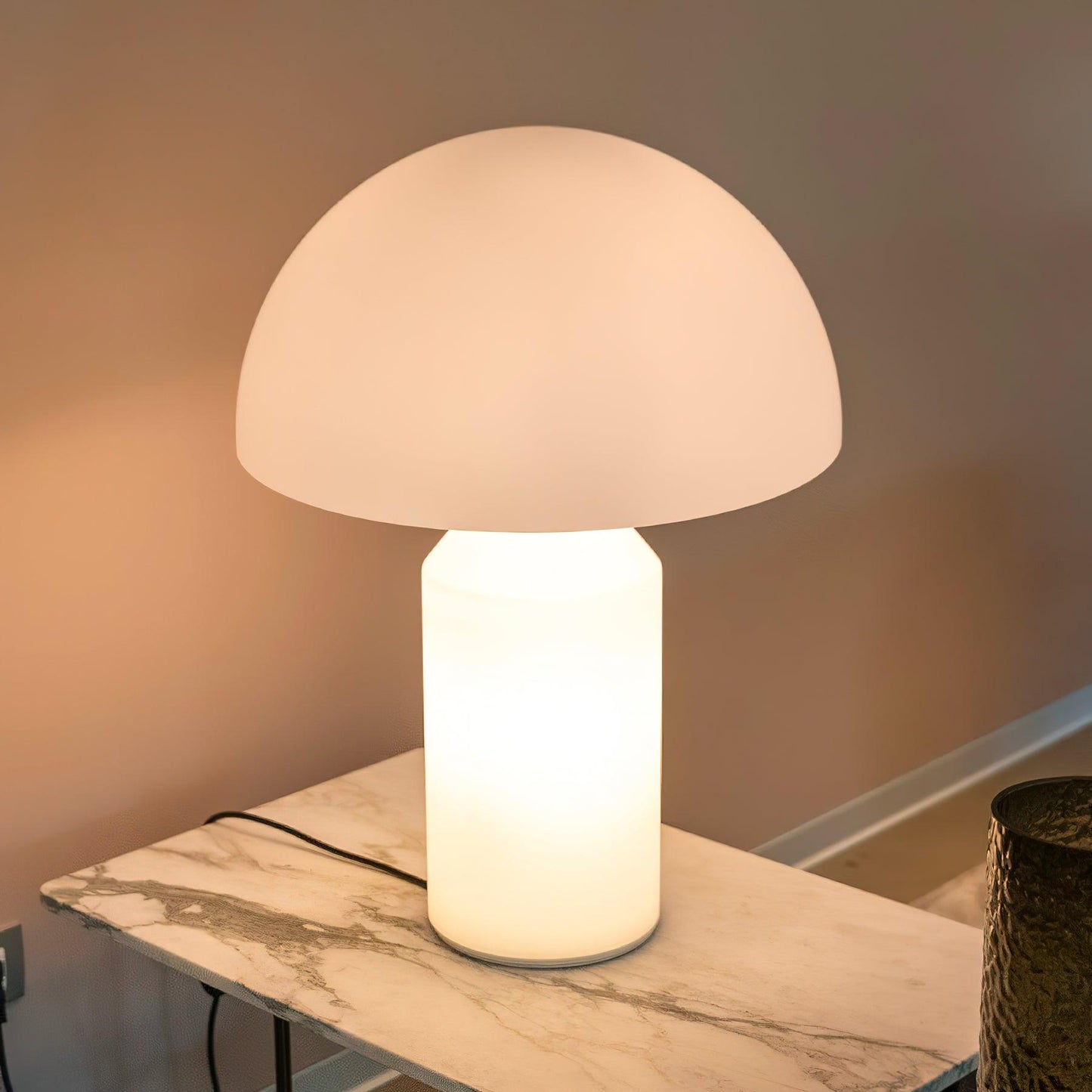 Atollo Glass Table Lamp – Modern Italian Design