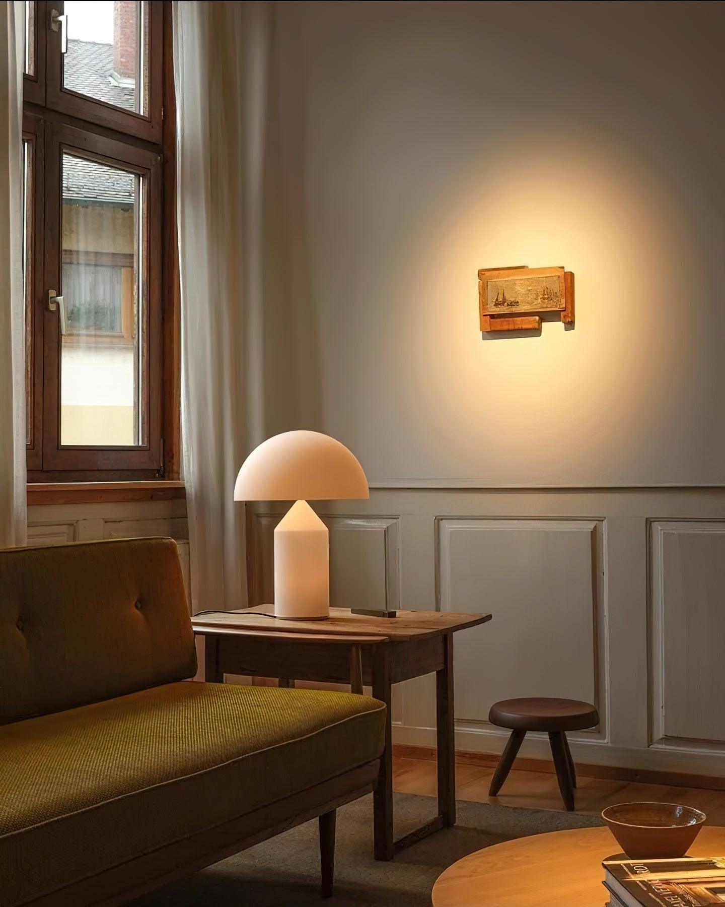 Atollo Glass Table Lamp – Modern Italian Design