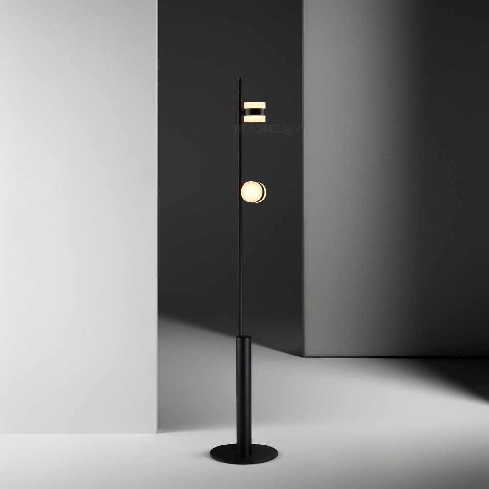 Axis Modular Floor Lamp with Adjustable LED Lights