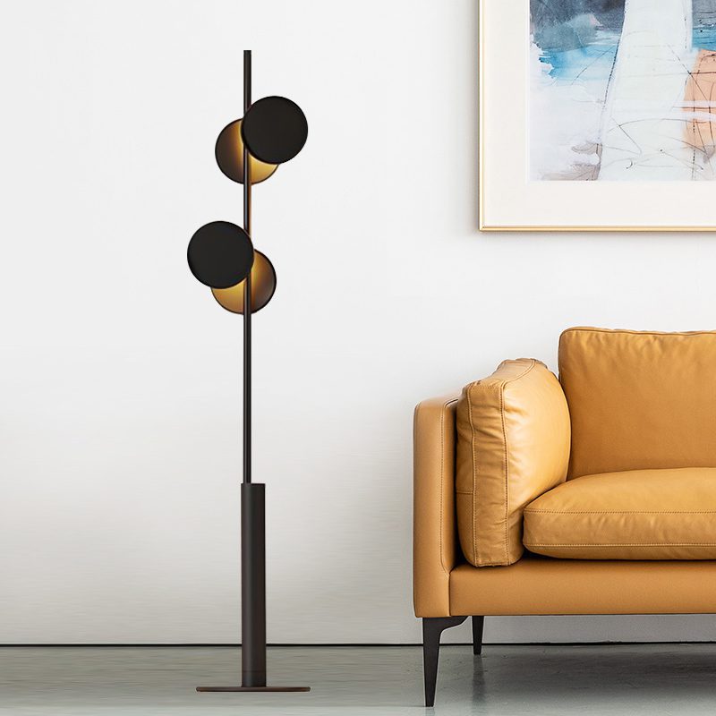 Axis Modular Floor Lamp with Adjustable LED Lights