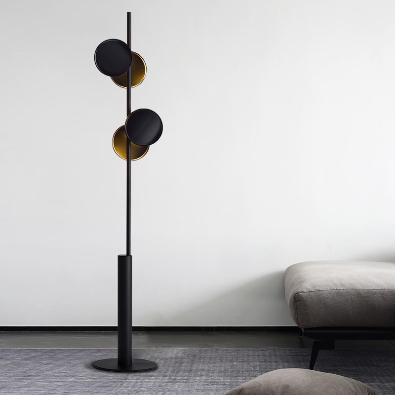 Axis Modular Floor Lamp with Adjustable LED Lights
