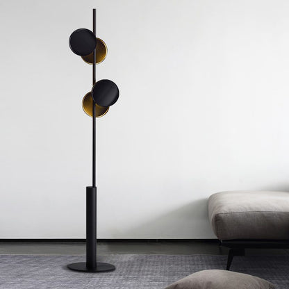 Axis Modular Floor Lamp with Adjustable LED Lights