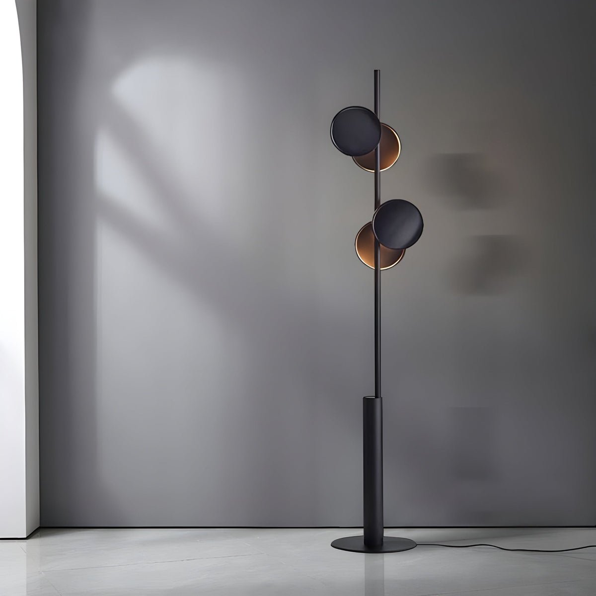 Axis Modular Floor Lamp with Adjustable LED Lights