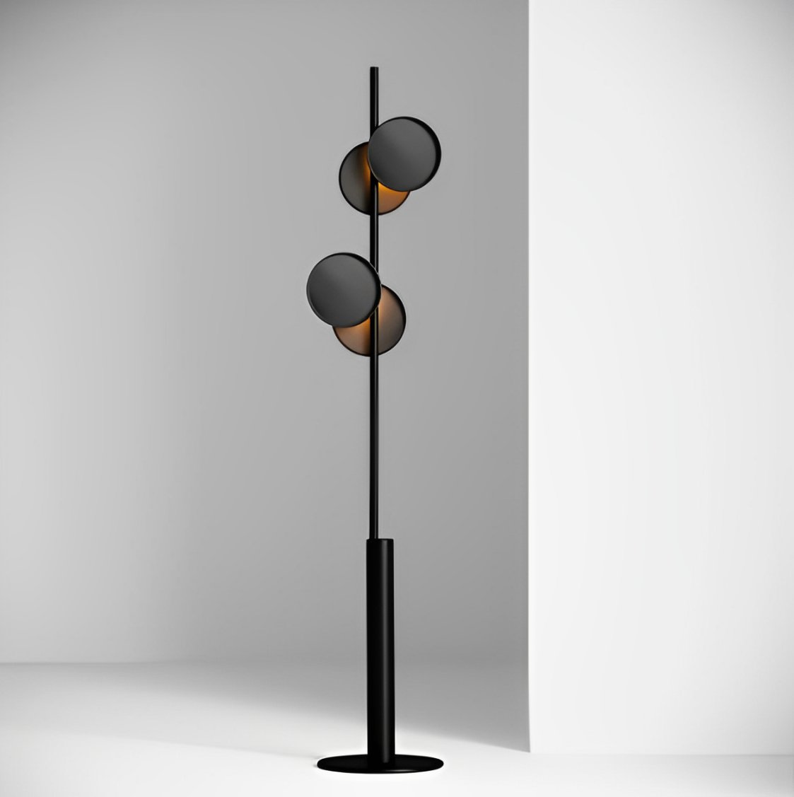 Axis Modular Floor Lamp with Adjustable LED Lights