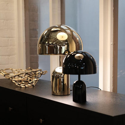 Bell Table Lamp Gold Rose Gold Chrome LED Indoor Lighting