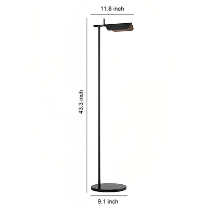 Nordic LED Floor Lamp Rotating Head Reading Light