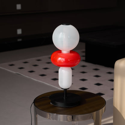 Candied Glass LED Sculpture Table Light Living Room Bedroom Lamp
