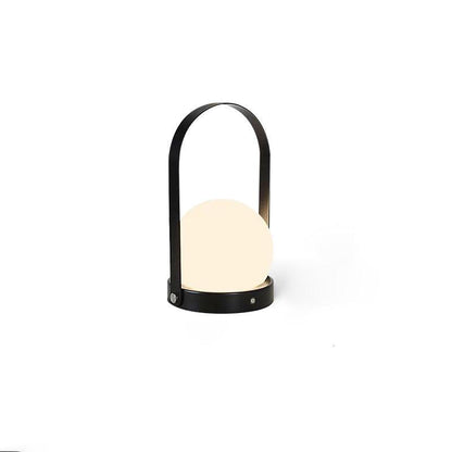 Carrie Cordless Table Lamp Gold Black White LED Indoor Lighting