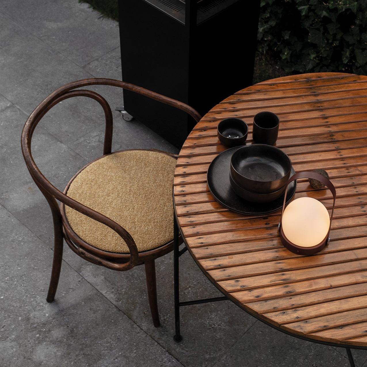 Carrie Cordless Table Lamp Gold Black White LED Indoor Lighting