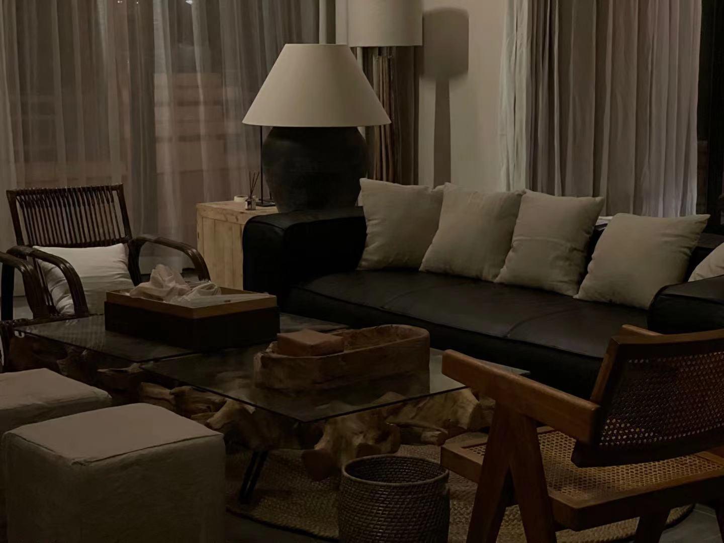 Decker Table Light with Ceramic Vase Base & Soft Pongee Shade for Elegant Home Décor Lamp