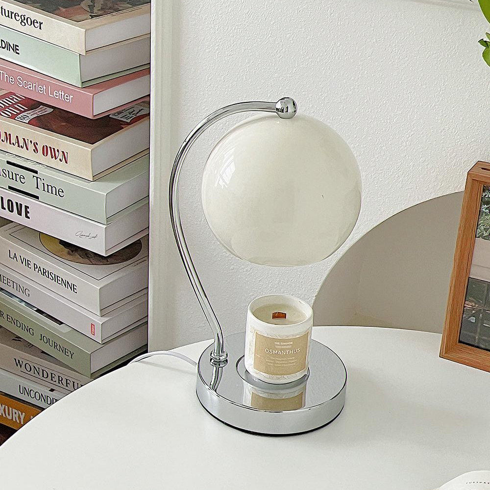 Dennie Warmer with Spherical Design for Safe, Smoke-Free & Flame-Free Fragrance Lamp