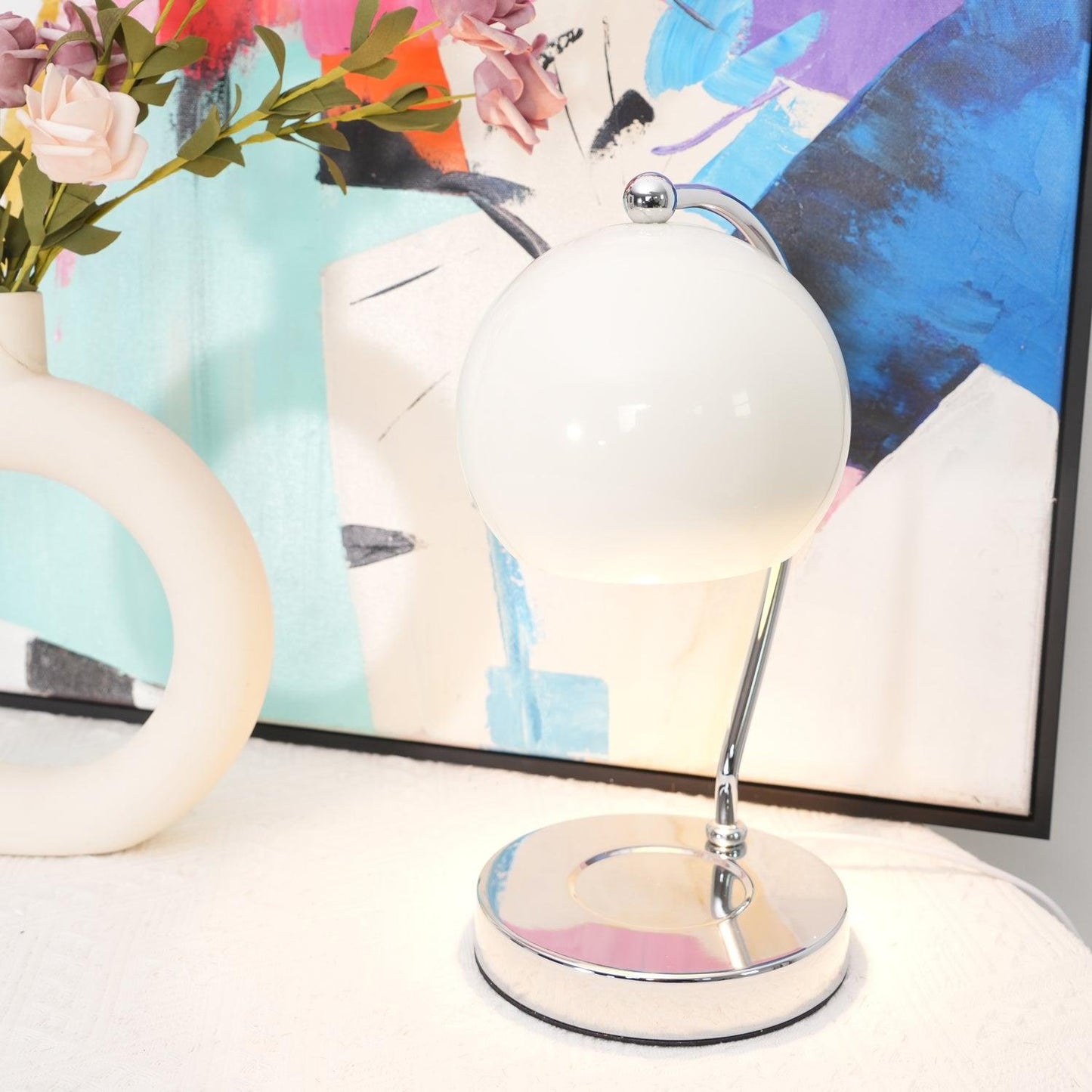 Dennie Warmer with Spherical Design for Safe, Smoke-Free & Flame-Free Fragrance Lamp