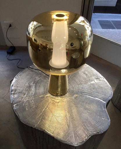 Dusk Dawn LED Table Lamp Sculptural Metal Desk Lamp Modern Lighting