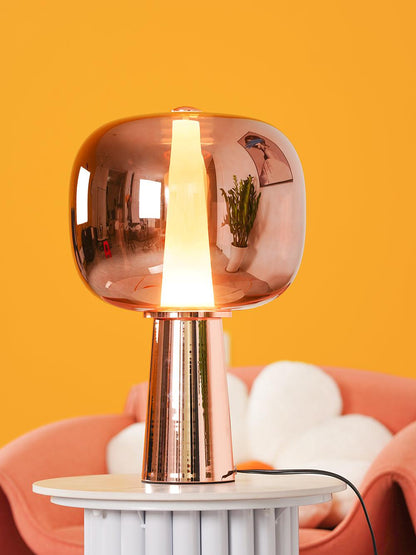 Dusk Dawn LED Table Lamp Sculptural Metal Desk Lamp Modern Lighting