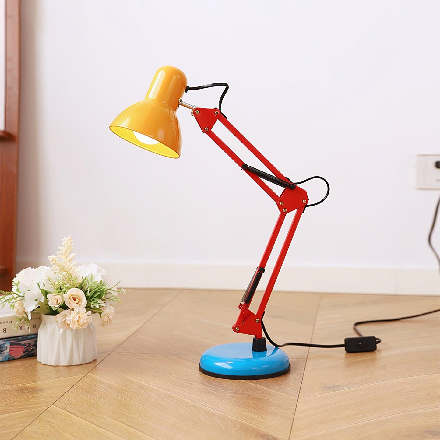 FlexiBright Table Lamp Modern Adjustable Metal Desk Lamp Colorful LED Light
