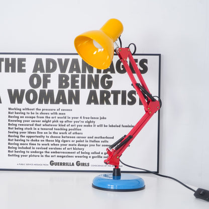 FlexiBright Table Lamp Modern Adjustable Metal Desk Lamp Colorful LED Light