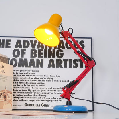 FlexiBright Table Lamp Modern Adjustable Metal Desk Lamp Colorful LED Light