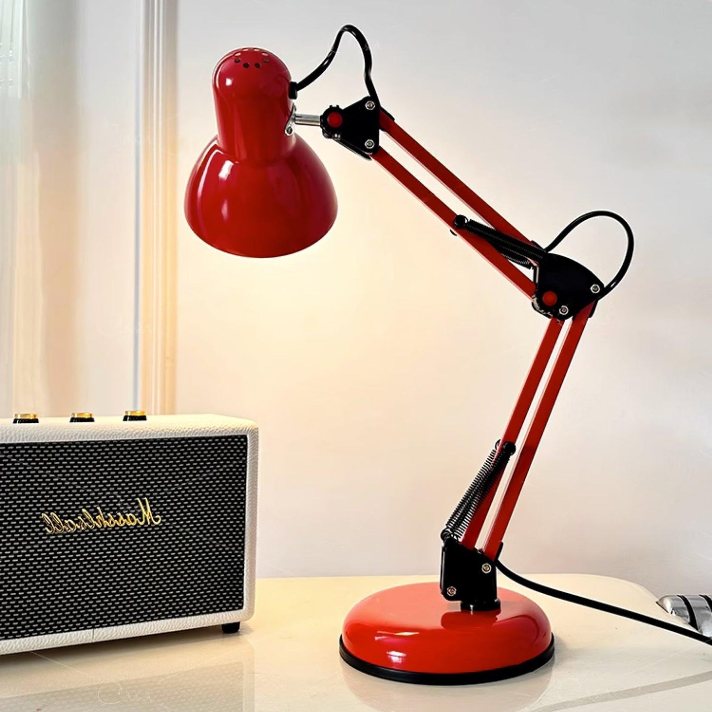 FlexiBright Table Lamp Modern Adjustable Metal Desk Lamp Colorful LED Light