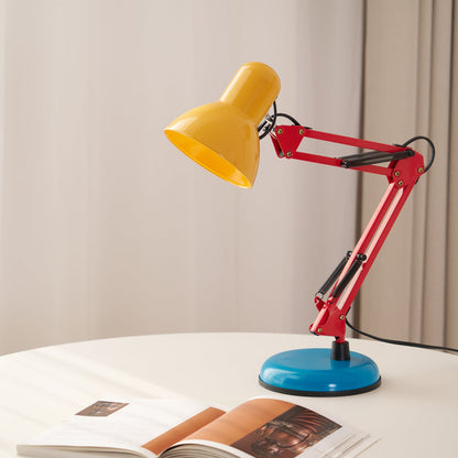 FlexiBright Table Lamp Modern Adjustable Metal Desk Lamp Colorful LED Light