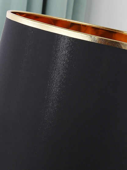 Jaspar Table Lamp – Modern Gold & Fabric Lighting Elegant Bedroom & Living Room Decor