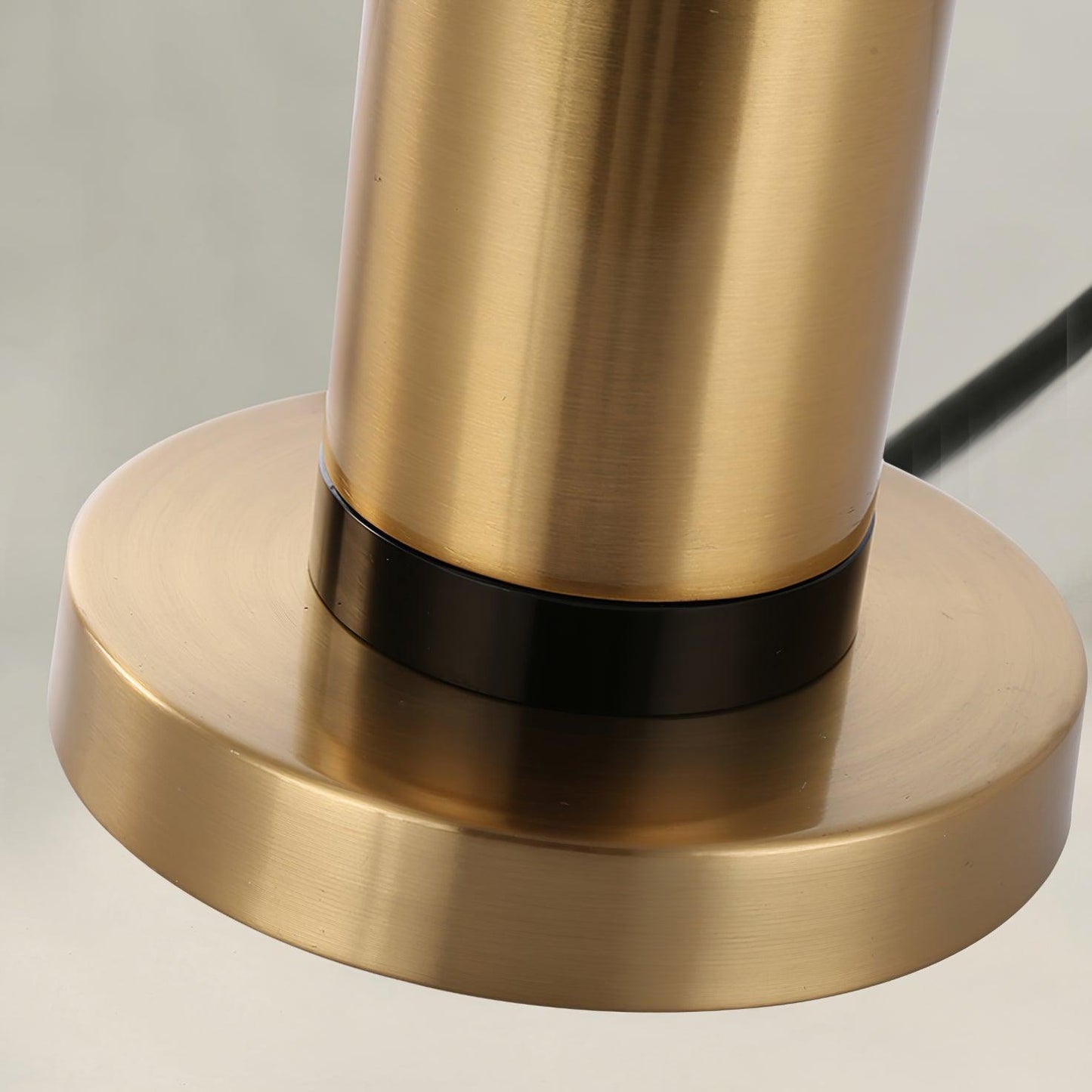 Jaspar Table Lamp – Modern Gold & Fabric Lighting Elegant Bedroom & Living Room Decor