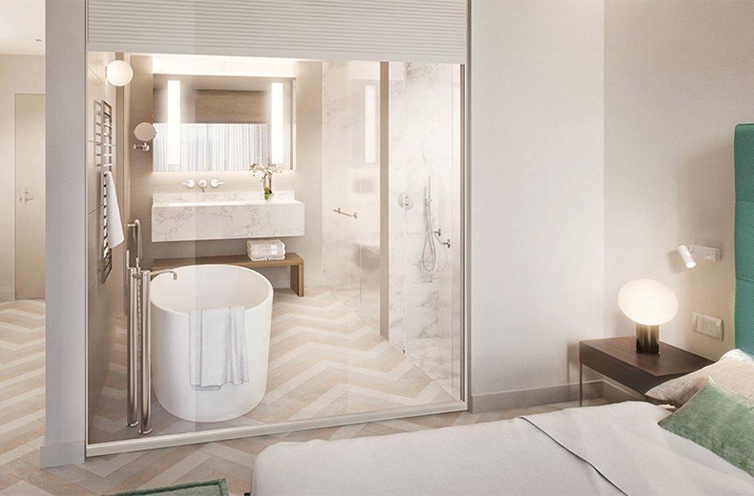 Gold Finish Hand-Blown Glass Sphere with Soft Warm Ambient Light Lamp