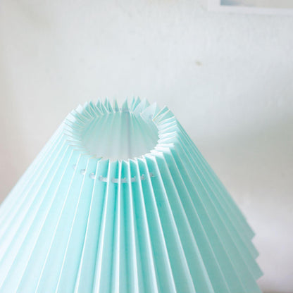 Leo Table Lamp Ribbed Ceramic White Linen LED Indoor Lighting