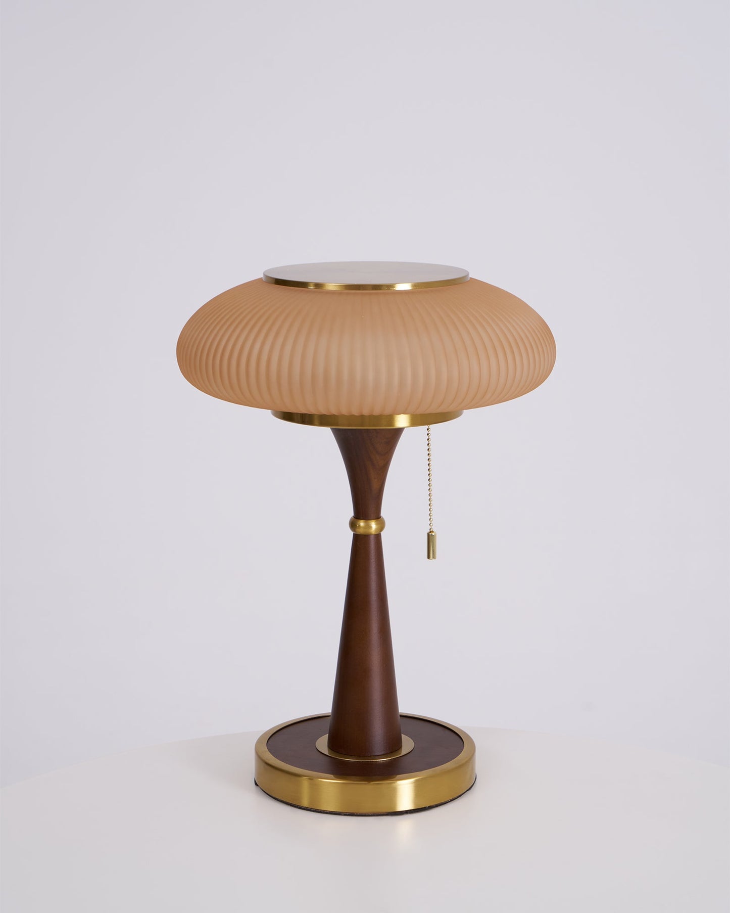 Matsutake Table Lamp Walnut Black Nickel Gold LED Indoor Lighting