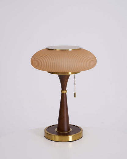 Matsutake Table Lamp Walnut Black Nickel Gold LED Indoor Lighting