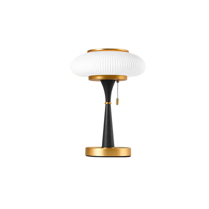 Matsutake Table Lamp Walnut Black Nickel Gold LED Indoor Lighting