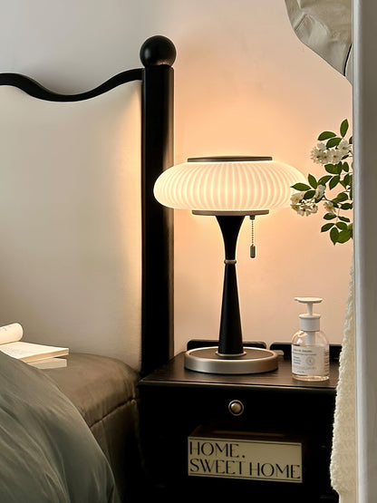 Matsutake Table Lamp Walnut Black Nickel Gold LED Indoor Lighting