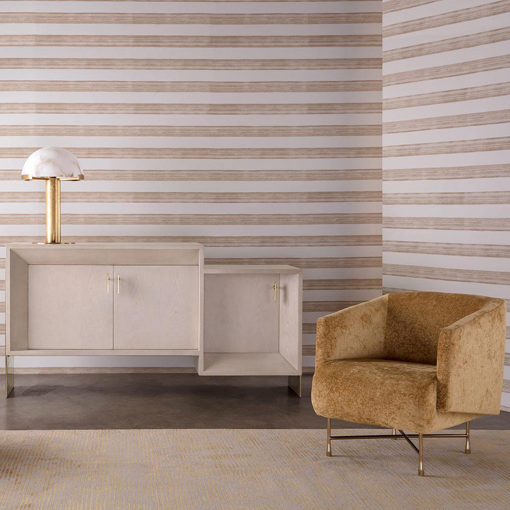 Luxury Alabaster Table Lamp – Natural Stone Lamp with Bronze Frame