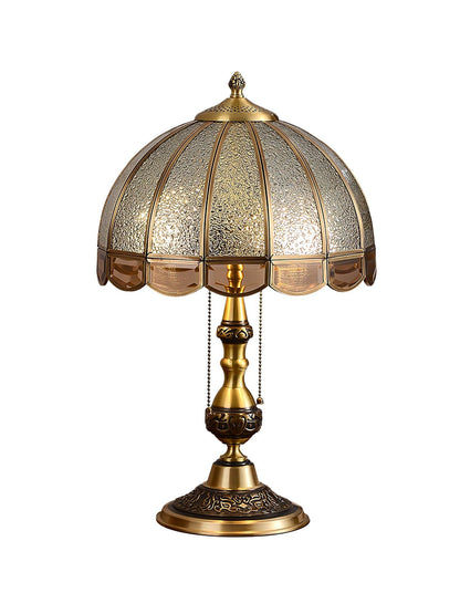 Meyde Table Light with Brass Gold Body & Matte Glass Shade for Modern Elegant Interiors Lamp